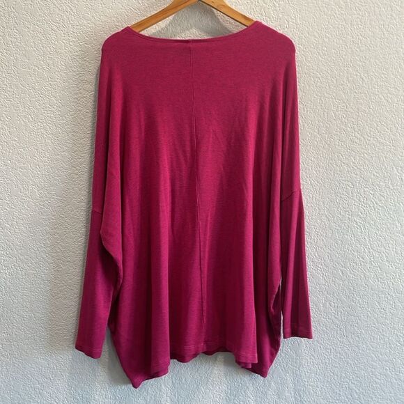 Bryn Walker Pink Dolman Sleeve Scoop Neck Tunic Size Small - Picture 7 of 8